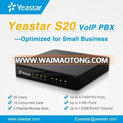 20 Users VoIP IP PBX System/Mini PBX with built-in Auto Recording, Intellegient routing