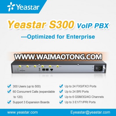 Enterprise-class Wireless gsm VoIP PBX System for 300 to 500 Users