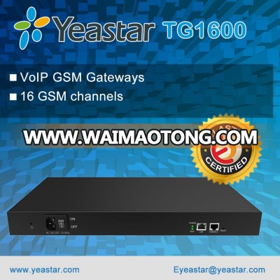 TG1600 Asterisk VoIP GSM Gateway with 16 Ports for SMS Center