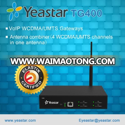 Yeastar 4 sim card WCDMA Gateway VOIP Gateway